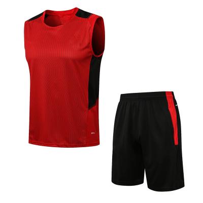 China Fabric: 100% Polyester Breathable Custom Soccer Uniform Soccer Kits Full Set Soccer Kit Custom Football Jerseys Top Soccer Vest for sale