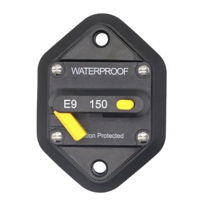 China Disyuntor IP67 12-48V del reset manual de la protección 30-150A de la batería del coche rv en venta