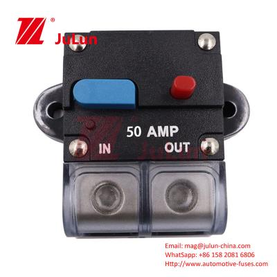 China RV EV AV Can Manually Reset Overcurrent Protection Belt Button 150A 12V Disconnect Switch 1 Fire Waterproof RV Yacht Cir for sale