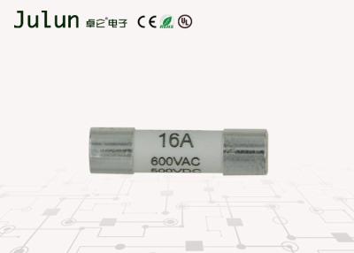 China Protección de circuito de cerámica temporaria rápida del fusible del ataque rápido 16a 600vAc/500vDc en venta