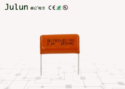 China 0,0 1uf - 6.8uF Polywechselstrom-Folienkondensator-Leichtgewichtler des Folienkondensator-2.2k 250V zu verkaufen