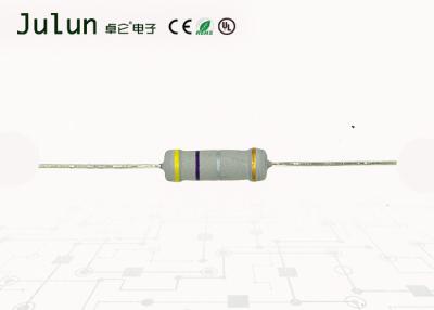 China MO Series Metal Oxide Film Resistor , Plug In Resistor Flame Retardant Coating for sale