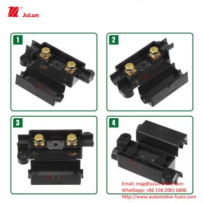 China Eu UL Certified Bolt Type Copper Auto Fuse Holder 30A-500A Auto Fuse Box Assembly for sale