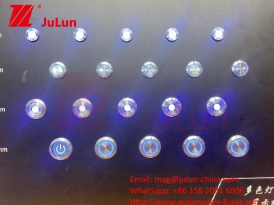 China 16mm Ring Illuminated Momentary Led IP67 12mm/16mm/19mm/22mm/LA38/XB2 Metall Schalterknopf Schaltknopf Metall schieben Arsch zu verkaufen