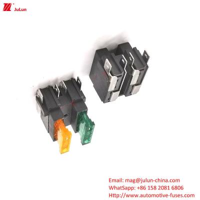 China Automotive Circuit Bolt Fuse Holder Mooring Circuit Breaker 30A-500A Copper Contact Nylon Housing Material for sale