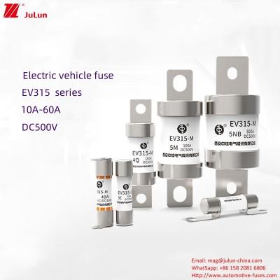 중국 EV315 Series  Medium Electric Vehicle Screw Fuses 10-60A 500V 20kA Breaking Capacity 판매용