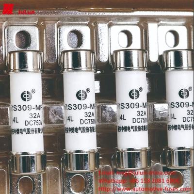 China Energy Electric Vehicle Fuse 750VDC Terminal Type for 32A-35A -40A -50A Protection of EV HEV for sale