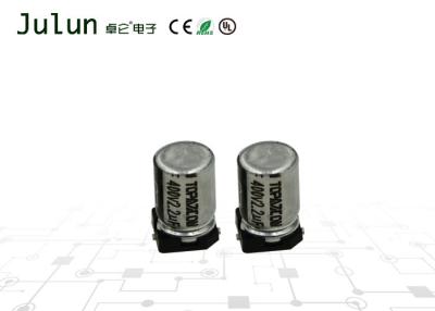 China 400V 2.2UF 105°C ±20% SMD-Aluminium Elektrolytische Condensator 6.3×9mm TF -5000 Uren Te koop