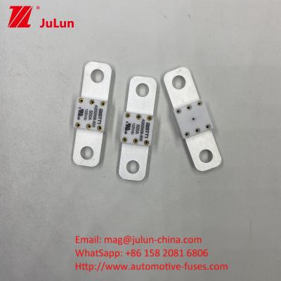 China 20KA Breaking Capacity Electric Vehicle A202008 400A 125VDC ASTM Fuse For Ships Application Scenario for sale