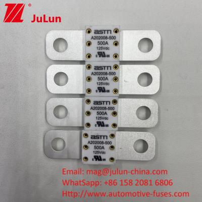 China Bolt Ceramic 200A 125VDC Batterij Fuse Auto Wit Garandeerde prestaties Te koop