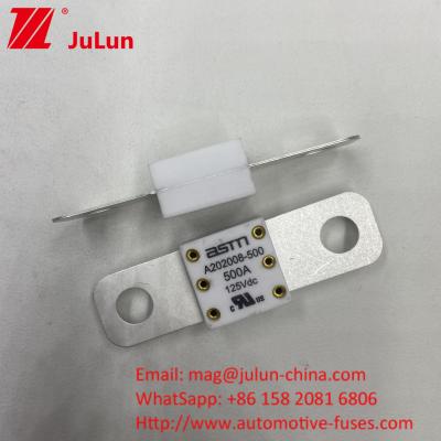 Cina 125VDC 150A A202008 Fusibili per veicoli elettrici a ricarica rapida per veicoli da trasporto 100A 150A 200A 250A 300A 350A 400A 500A in vendita