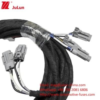 China Extension Cable 54 Pin For Ford Sync Electrical Automotive Apim Connector Extension Cable Wiring Harness With RCA for sale