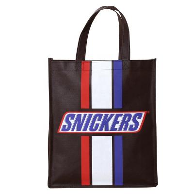 China Wholesale Promotional Cheap Custom Handled Foldable Non Woven Shopping Bag Manufacturer for sale