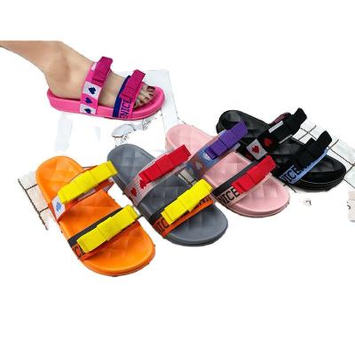 China 2021 Latest Best Quality Fashion Trend Slides Lady Multi Style Ladies Shoes Fancy Slippers for sale