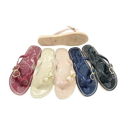 China Fashion Trend Premium Quality Beach Flip Flop Hot Selling Simple LadiesBreathable Anti-skid Slippers for sale