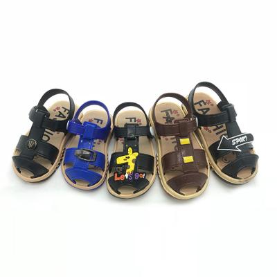 China 2020 Boys Sandals Anti-slippery Summer Designs PVC Children's Toddler Sandals For Boy for sale