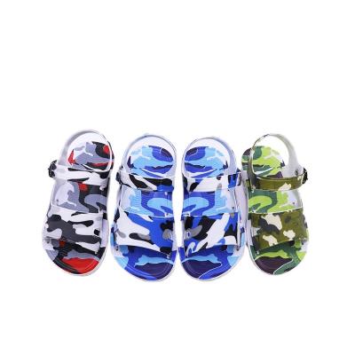 China Latest Design Boys Sandals Summer Lovely Cute Cartoon Children's Sandals Round Cheap Kids Shoes for sale