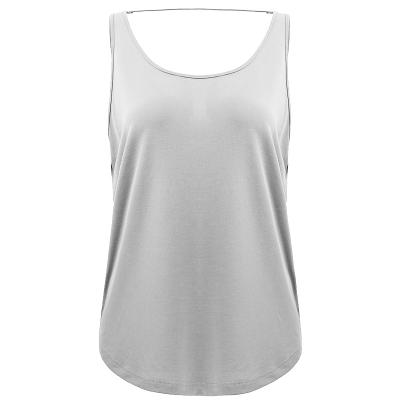 China Breathable Insert Sleeveless Sports Invest Women's Yoga Blouse Long Wear Running Fitness To Use Summer Fitness Beauty Back for sale