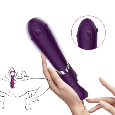 China Amazon Factory Medical Hot Sale Wholesale Silicone+ABS Adult Vaginal Stimulator G Spot Vibrator 10 Frequency Toys for sale