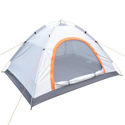 China Lightweight Outdoor Camping Tent Freely Installed Sun Protection Automatic Double Door Hand Throw Single And Double Tent for sale