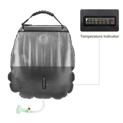 China Hot Selling 20L Outdoor Portable Solar Heating Camping Hot Water Shower Bag Eco - Friendly for sale