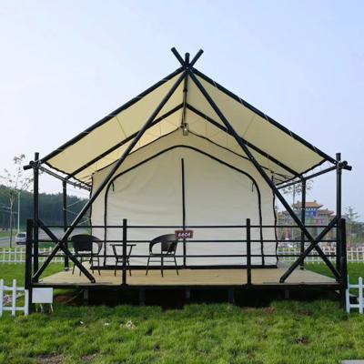 China Extended Type 4x4m 4X6m European Standard Family Ridge Tent for sale