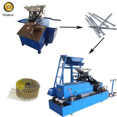 China Building Material Stores Nail Collator Coil Nail Making Machine Rolling Nail Making Machine for sale