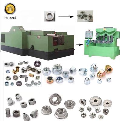 China Building Material Magazines 6 Stations Automatic Bolts& Nuts Making Machine / Screw Nuts Making Machine for sale