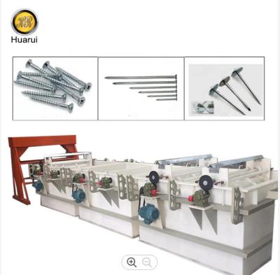 China Building Material Shops Coating Machine Screw Nail Galvanizing Machine Bolt And Nut Electroplating Line Battery for sale