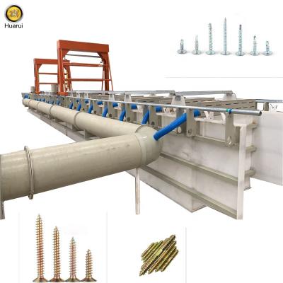 China Building Material Shops Line Coating Machine Screw Nail Galvanizing Galvanizing Machine for sale