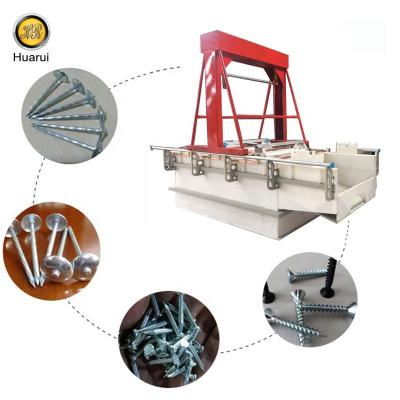 China Building Material Shops Galvanizing Machine For Nails Screws / Electro Zinc Plating Plant for sale