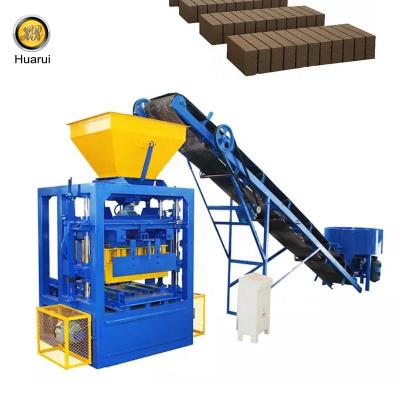 China Building Material Stores Block Machine Automatic Hydraulic Cement Concrete Clay Hollow Paver Solid Brick Machine for sale