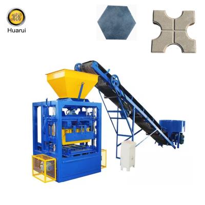 China Construction Material Stores Block Machine Hydraulic Cement Clay Hollow Paver Solid Brick Automatic Concrete Block Making Machine for sale