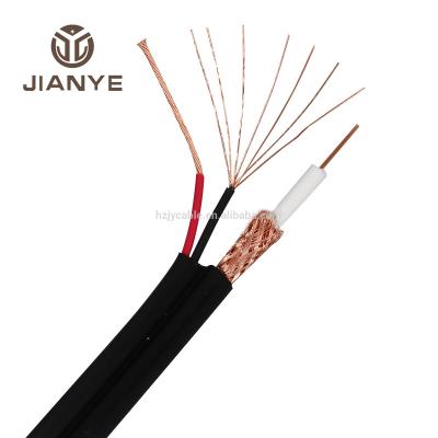 China Factory price CCTV CATV 23AWG CCA power wire rg59 2c cctv cable Rg59 cable with power 305M for sale