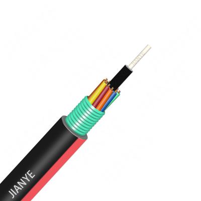 China Telecommunication Direct Buried Armored Outdoor 12 24 36 48 Core GYTA gyts Cable Fiber Optic Cables for sale