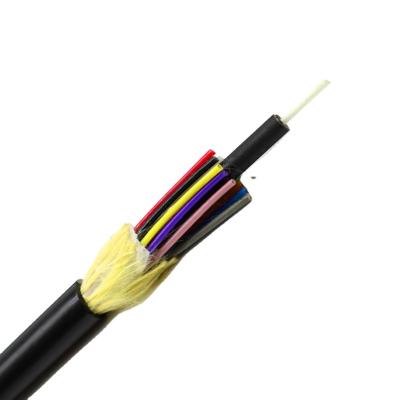 China Duct/AERIAL JIANYE All Adss 48 Dielectric Self-supporting Aerial Fiber Optic Cable Single Mode Aerial Fiber Optic Cable for sale