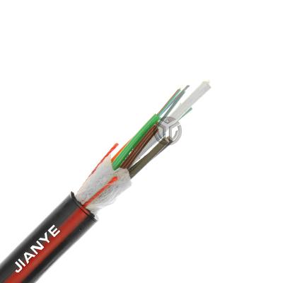 China Air Blown Micro Cable Outdoor Aerial Duct 12 24 48 Core Loose Tube GYFTY Fiber Optic Cables GYFTY for sale