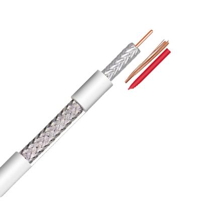 China High quality CATV/CCTV manufacture price RG59+2c power cable for cctv camera cable rg59 coaxial cable for sale