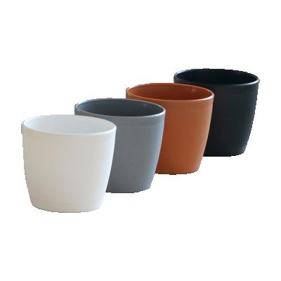 China 8 Inch Free Sample Modern High Quality Decoration PP Plant Pots For Garden for sale