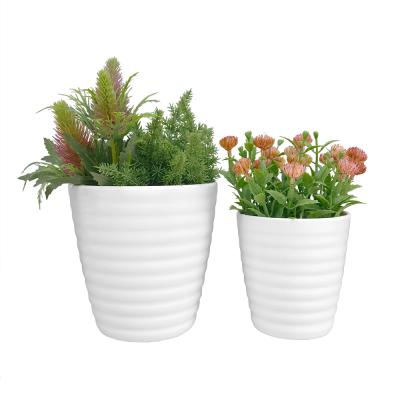 China Wholesale Modern Customize Decorative Size Plastic Outdoor Grass Bonsai Plant Pot for sale