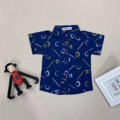 China Wholesale Sustainable Children's Shirts 2-4 Years Old Boys Clothes Cotton Boys Shirts Clothing for sale