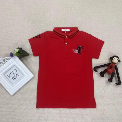 China Fashion Boys Polo T-shirts Children's Clothing Boys' Clothing Collars Kids Polo Shirts Boys T-shirts Plus Size for sale