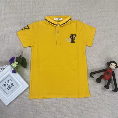 China Wholesale Children's Boy's T-shirt and Polo Shirt Clothes Summer Boy's Polo Collar T-shirt Children's Clothing Plus Size for sale