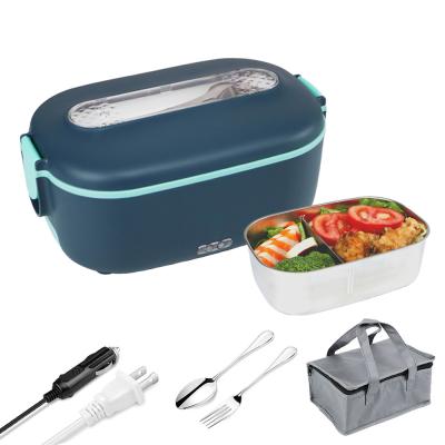 China Caja de comida eléctrica de acero inoxidable impermeable 1.5L Capacidad 20min Tiempo de calentamiento Seguro y fácil de limpiar en venta