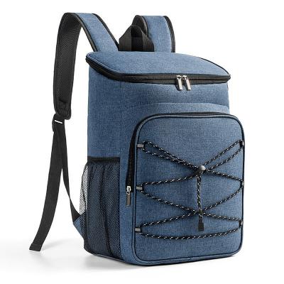 Chine Sac à manger thermiquement isolé de qualité supérieure avec impression personnalisée 30L bleu à vendre