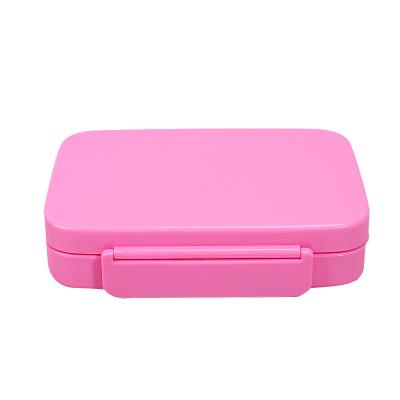 Cina 5 Comparti a prova di perdite Bento Lunch Box 1000ml Lunch Box Rosa in vendita