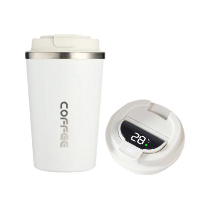 China 304 Stainless Steel Reusable Thermos Cup with Spill/Vacuum Insulation Smart Display for sale