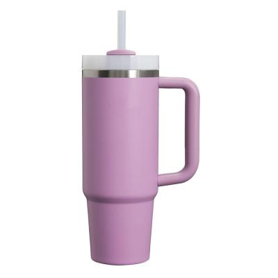 China 304 Stainless Steel Thermos Cup for Keep Warm And Cool Function in Portable Water Cup Dark Pink for sale