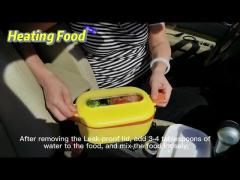 Portable Leakproof Electric Lunch Boxes For Home / School / Outdoors 80W 304 Stainless Steel 1.5L