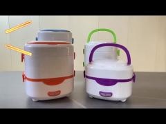 CE Electric Cooker Box 1.5L Double Tier 350W Multifunctional Lunch Box